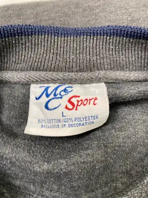 M&C Sport/スウェット/トップス/グレー/L