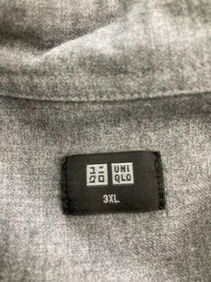 UNIQLO/ユニクロ/シャツ/ブラウス/トップス/グレー/3XL