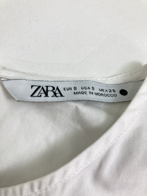 ZARA/ザラ/シャツ/ブラウス/トップス/ホワイト/EUR S/USA S/MEX 26