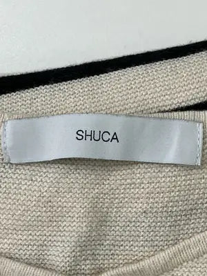 shuca/シュカ/ニット/セーター/トップス/アイボリー/L