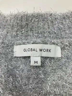GLOBAL WORK/グローバルワーク/カーディガン/ボレロ/トップス/グレー/M
