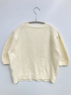 me+em select/ミームセレクト/ニット/セーター/トップス/ホワイト/F
