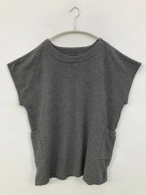 Tシャツ/カットソー/トップス/グレー/LL