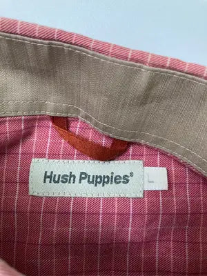 Hush Puppies/ハッシュパピー/シャツ/ブラウス/トップス/レッド/L