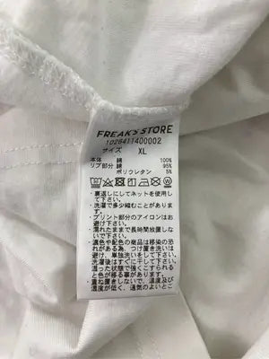 FREAK'S STORE/フリークスストア/Tシャツ/カットソー/トップス/ホワイト/XL