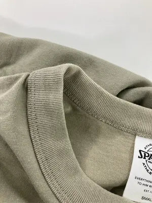 SPALDING/スポルディング/Tシャツ/カットソー/トップス/カーキ/SMALL