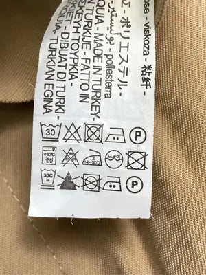 ZARA/ザラ/スラックス/パンツ/ベージュ/USA XS