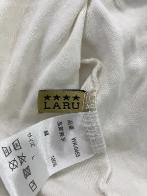 LARU/ラルー/Tシャツ/カットソー/トップス/アイボリー/L