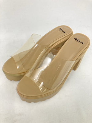 YELLO/イエロ/サンダル/シューズ/ベージュ/XL