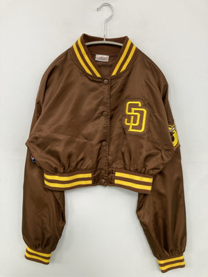 GENUINE MERCHANDISE/ジェニュインマーチャンダイズ/ナイロンジャケット/ジャケット/アウター/ブラウン/F