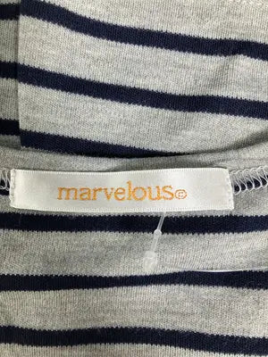 marvelous/Tシャツ/カットソー/トップス/グレー/L