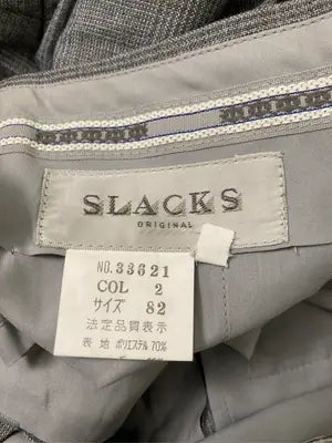 SLACKS/スラックス/パンツ/グレー/82