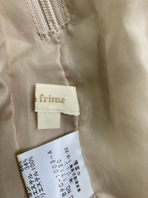 pour la frime/ショート/ミニスカート/スカート/ベージュ/S