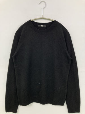 UNIQLO/ユニクロ/ニット/セーター/トップス/ブラック/S