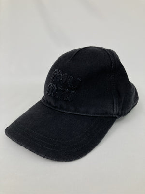 miu miu/ミュウミュウ/キャップ/帽子/ブラック/S