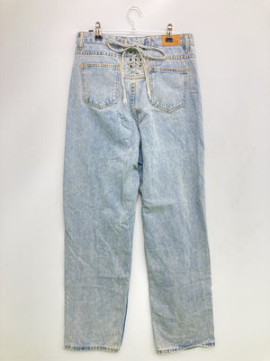 デニムパンツ/パンツ/スカイブルー/L