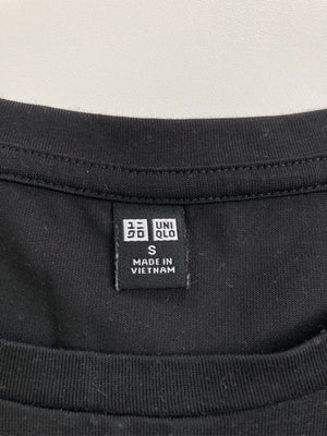 UNIQLO/ユニクロ/Tシャツ/カットソー/トップス/ブラック/S