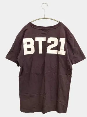 BT21/Tシャツ/カットソー/トップス/ブラック/L