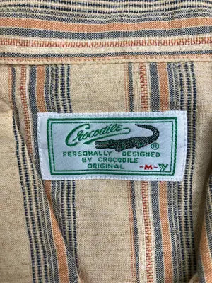 Crocodile/クロコダイル/シャツ/ブラウス/トップス/ベージュ/M