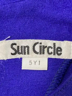 sun circle/Tシャツ/カットソー/トップス/パープル
