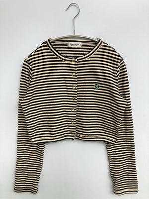 TINA:JOJUN/ティーナジョジュン/カーディガン/ボレロ/トップス/ブラック/M