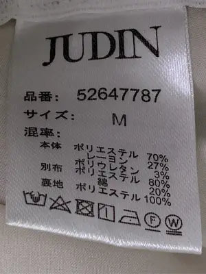 JUDIN/ショート/ミニスカート/スカート/ベージュ/M