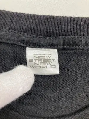 NEW STREET NEW WORLD/Tシャツ/カットソー/トップス/ブラック