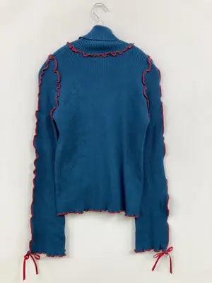 kutir/クティール/ニット/セーター/トップス/ブルー/F