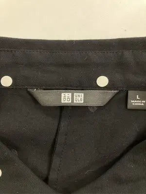 UNIQLO/ユニクロ/シャツ/ブラウス/トップス/ブラック/L