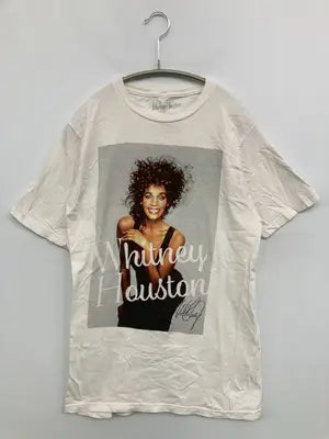 Whitney Houston/Tシャツ/カットソー/トップス/ホワイト/S/P