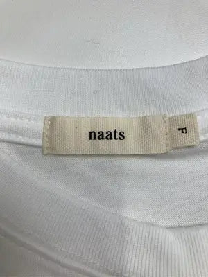 naats/Tシャツ/カットソー/トップス/ホワイト/F