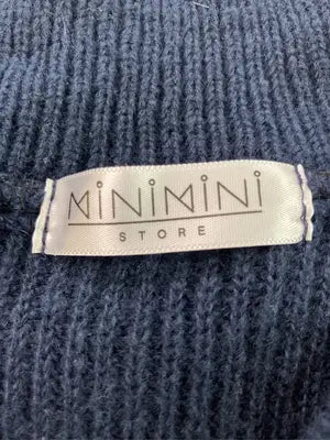 MINIMINI STORE/ニット/セーター/トップス/ネイビー/ワンサイズ