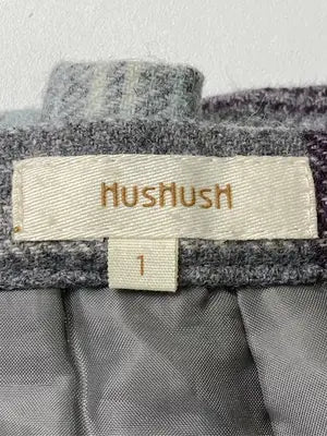 HushusH/ミモレ/半端丈スカート/スカート/グレー/1