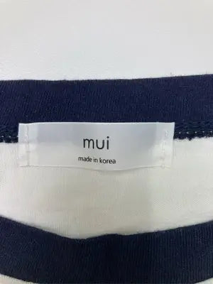 mui/Tシャツ/カットソー/トップス/ホワイト