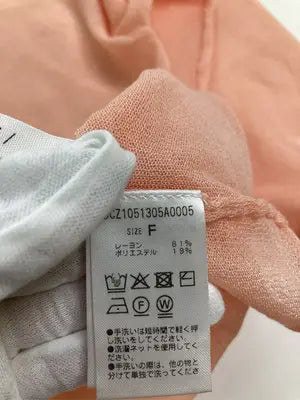 Discoat/ディスコート/Tシャツ/カットソー/トップス/オレンジ/F