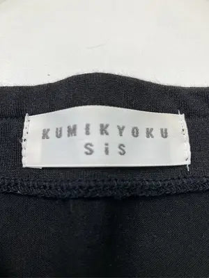 KUMIKYOKU/クミキョク/Tシャツ/カットソー/トップス/ブラック/2