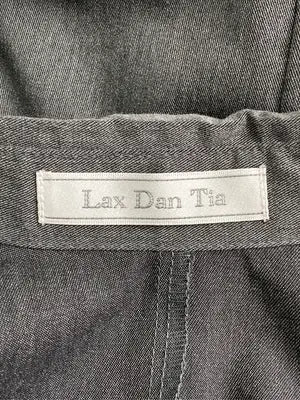 Lax Dan Tia/シャツワンピース/ワンピース/ドレス/グレー/M
