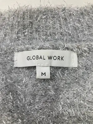 GLOBAL WORK/グローバルワーク/カーディガン/ボレロ/トップス/グレー/M