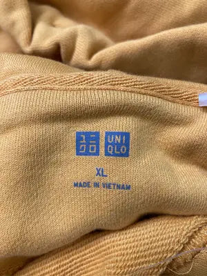 UNIQLO/ユニクロ/パーカー/トップス/イエロー/XL