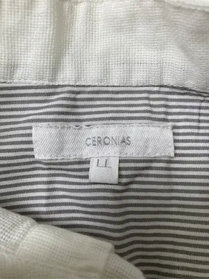 CERONIAS/セロニアス/シャツ/ブラウス/トップス/アイボリー/LL