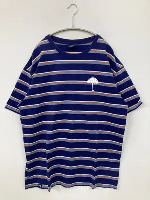 Helas/Tシャツ/カットソー/トップス/ネイビー/XL