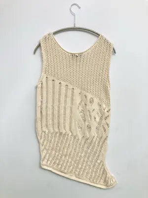 ZARA/ザラ/タンクトップ/トップス/ベージュ/EUR L
