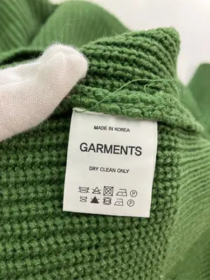 GARMENTS/ガーメンツ/ニット/セーター/トップス/グリーン