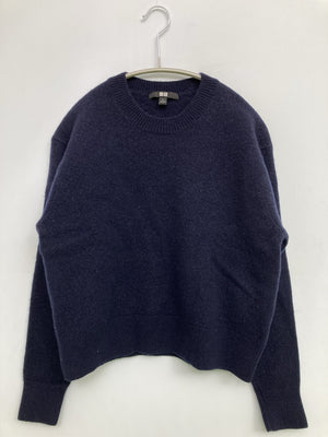 UNIQLO/ユニクロ/ニット/セーター/トップス/ネイビー/L