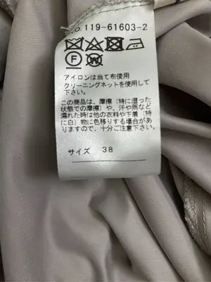 CLE des ZONES/ドレス/ワンピース/ドレス/グレー/38