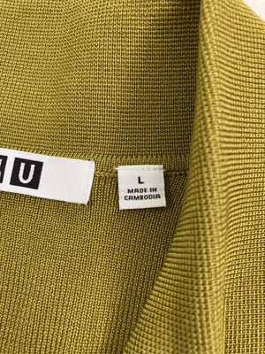 UNIQLO/ユニクロ/ポロシャツ/トップス/カーキ/L