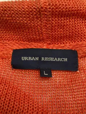 URBAN RESEARCH/アーバンリサーチ/カーディガン/ボレロ/トップス/オレンジ/L