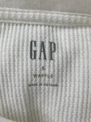 GAP/ギャップ/Tシャツ/カットソー/トップス/ホワイト/S