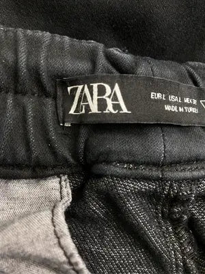ZARA/ザラ/スウェットパンツ/パンツ/ブラック/USA L