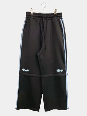 NieR CLOTHING/ニーアクロージング/ジャージ/トラックパンツ/パンツ/ブラック/F